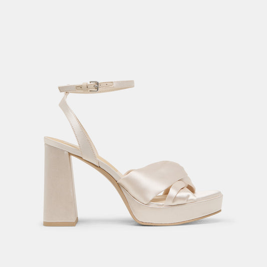 PARLO HEELS IVORY SATIN
 – Dolce Vita | Dolce Vita Smart Buy