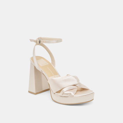 PARLO HEELS IVORY SATIN
 – Dolce Vita | Dolce Vita Smart Buy