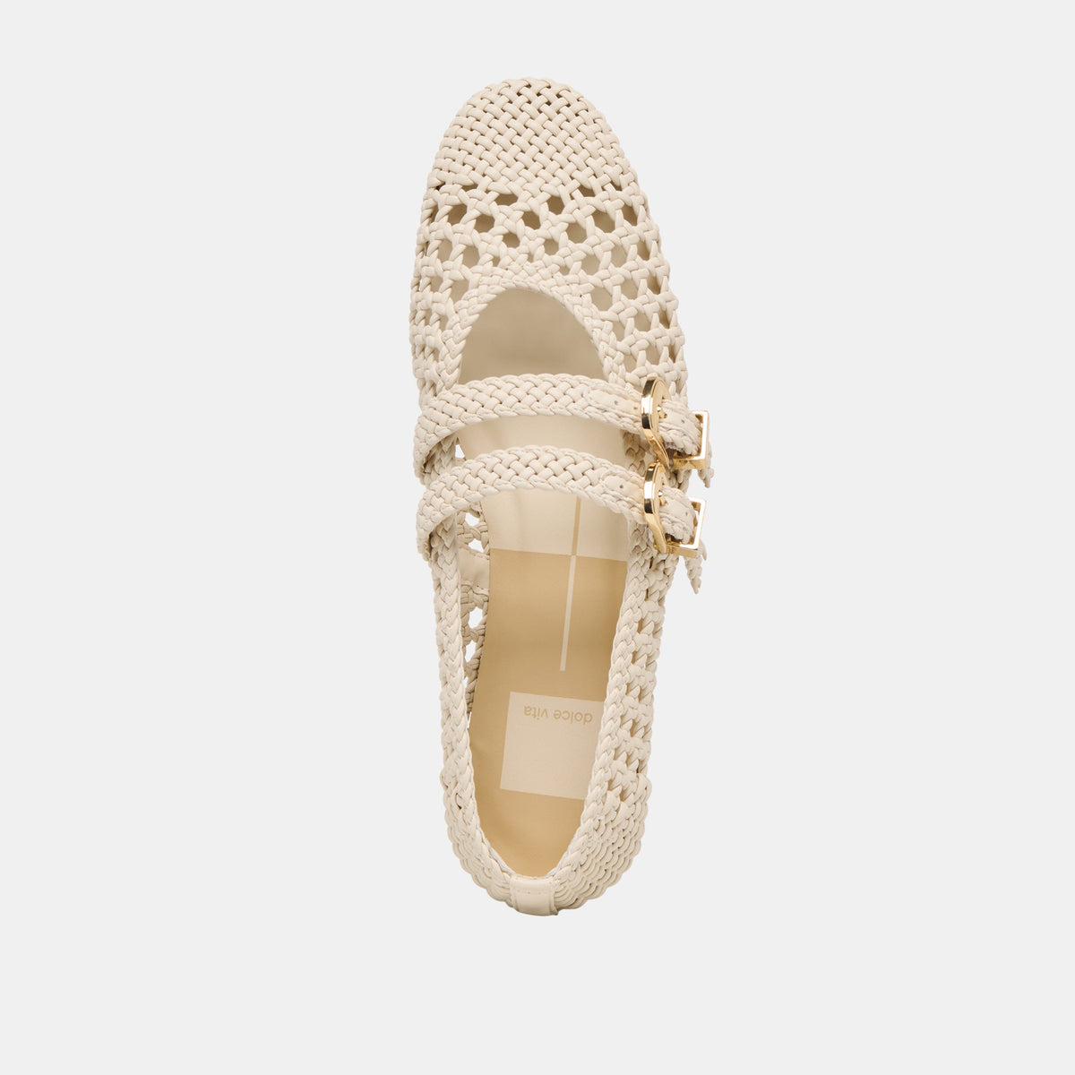 Baylee Creme Woven Stella Ballet Flats | Dolce Vita New