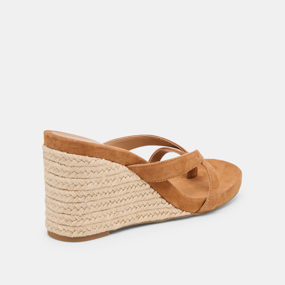 Helan Espadrille Brown Suede Wedges | Dolce Vita New