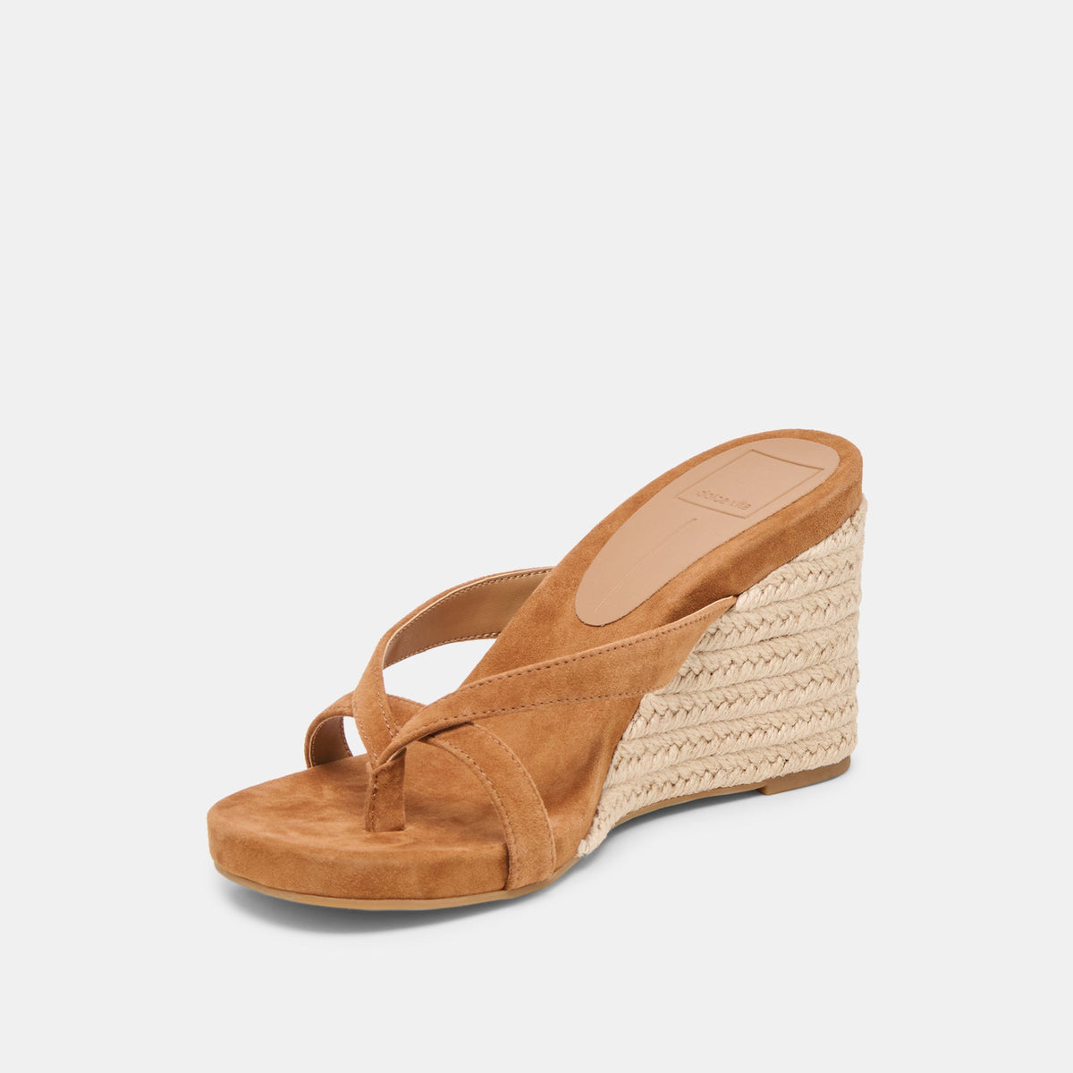 Helan Espadrille Brown Suede Wedges | Dolce Vita New