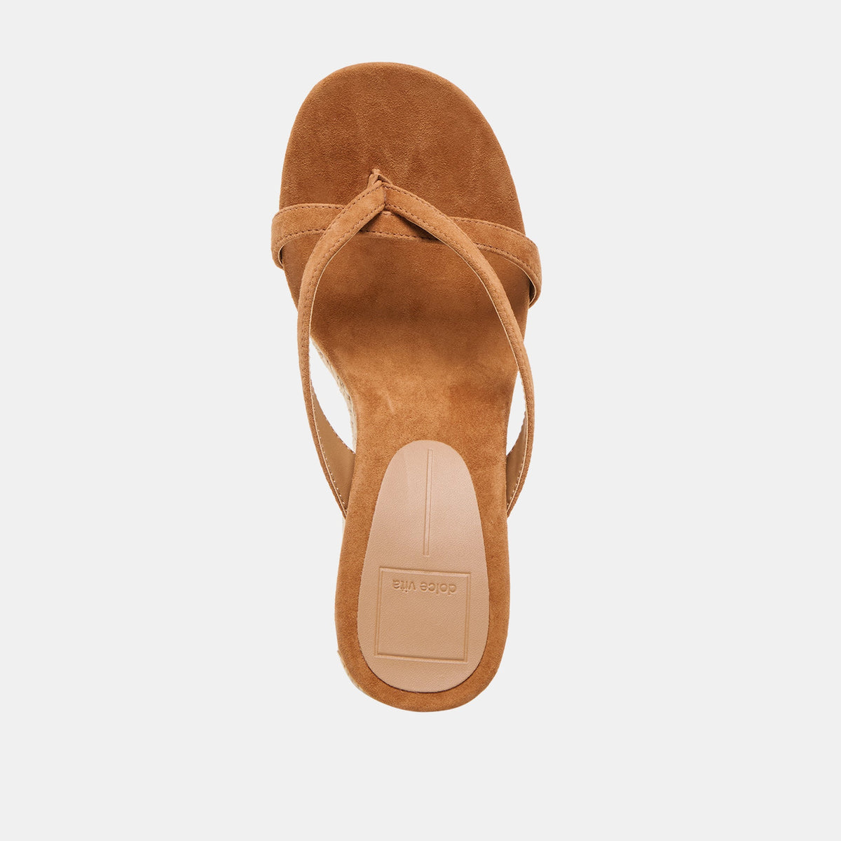 Helan Espadrille Brown Suede Wedges | Dolce Vita New