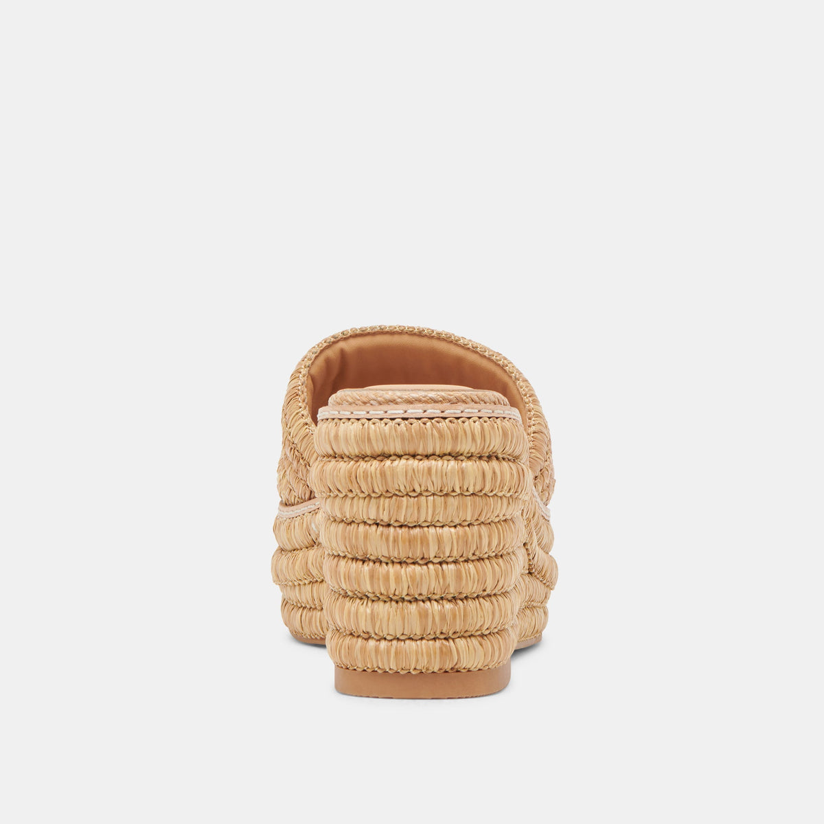 Throne Lt Natural Raffia Wedges | Dolce Vita New