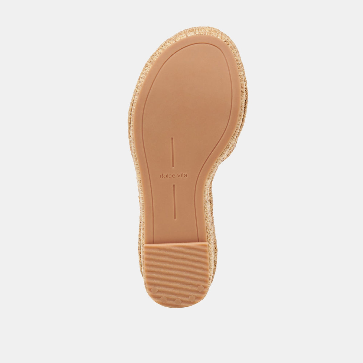Throne Lt Natural Raffia Wedges | Dolce Vita New