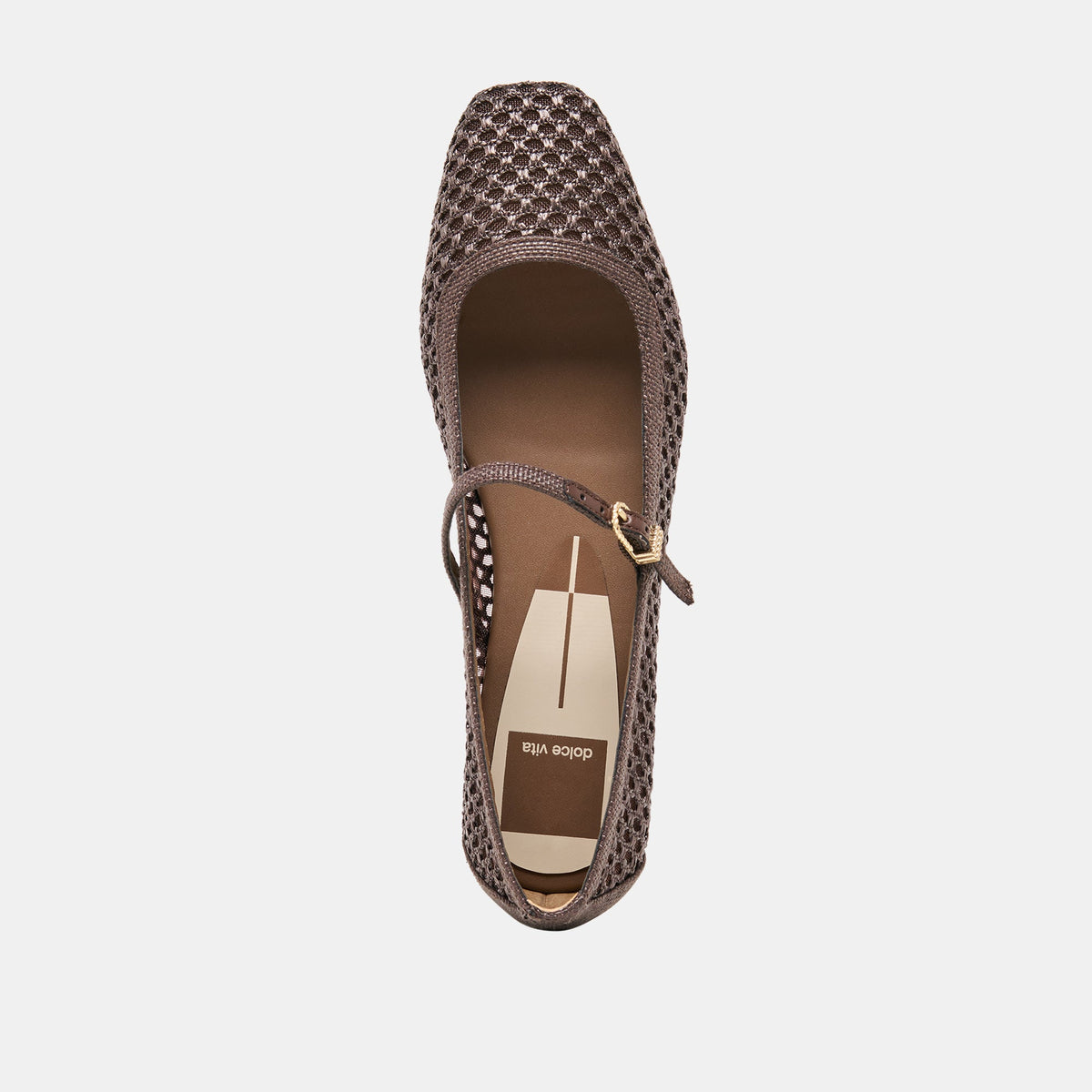 Reyes Chocolate Woven Raffia Ballet Flats | Dolce Vita Popular