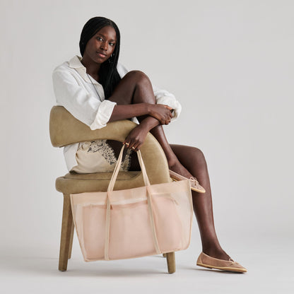 Tianna Mesh Blush Mesh Ballet Flats | Dolce Vita Sale