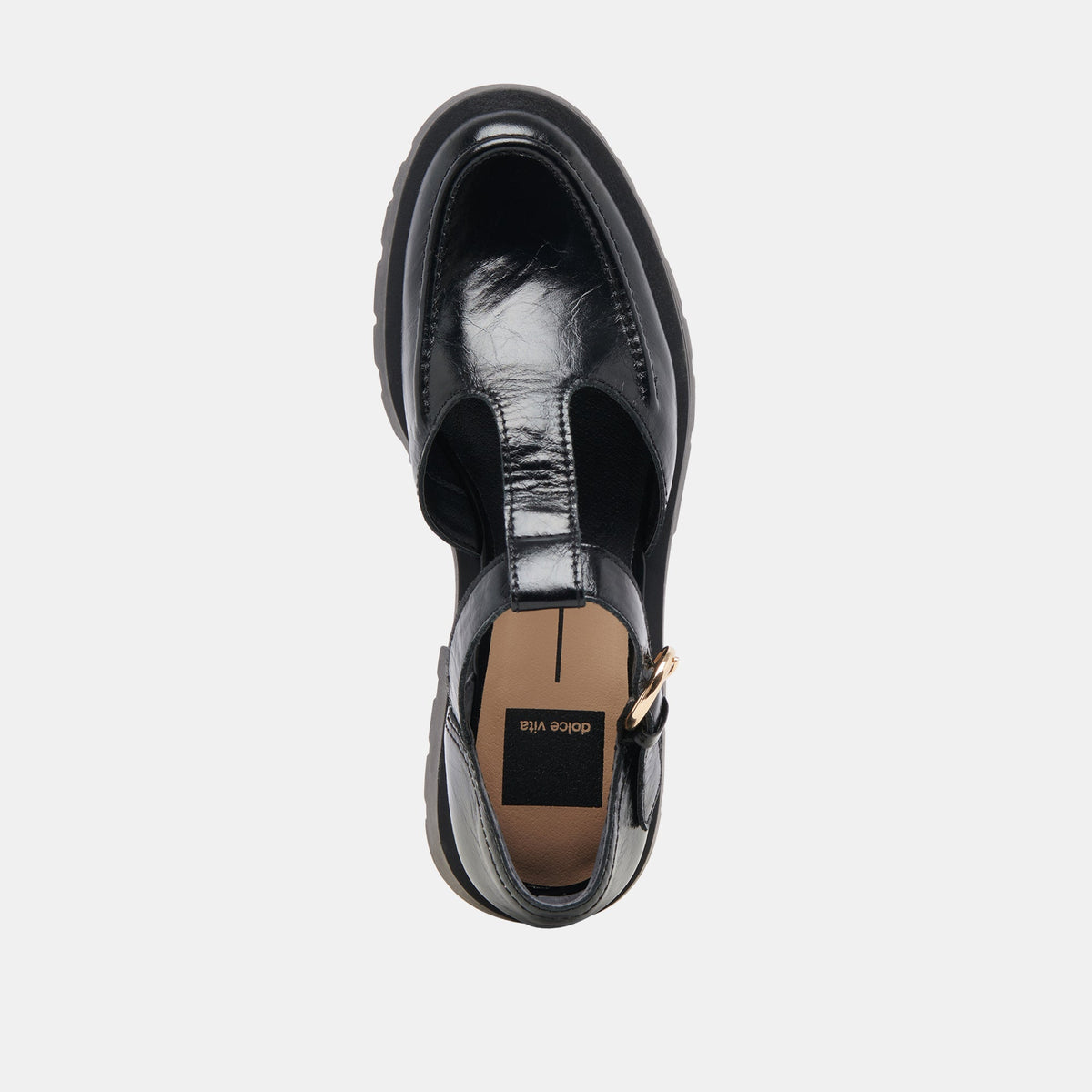 EMILIO FLATS MIDNIGHT CRINKLE PATENT LEATHER
 – Dolce Vita | Dolce Vita Exclusive