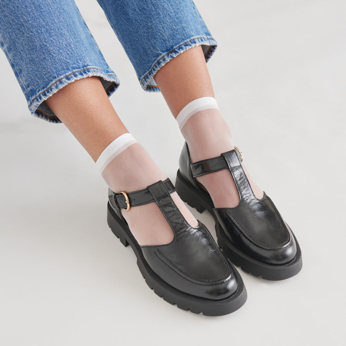EMILIO FLATS MIDNIGHT CRINKLE PATENT LEATHER
 – Dolce Vita | Dolce Vita Exclusive