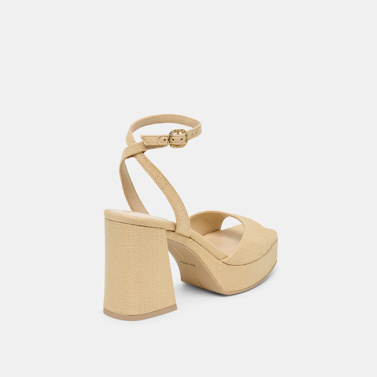 Felica Natural Raffia Heels | Dolce Vita Premium