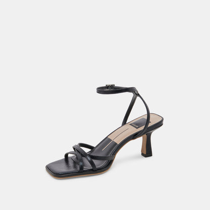 Manji Midnight Patent Leather Heels | Dolce Vita Latest
