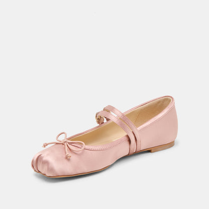 Gibsen Blush Satin Ballet Flats | Dolce Vita Special Offer