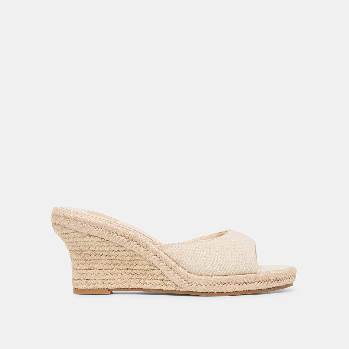 Vaya Ecru Linen Wedges | Dolce Vita Quality