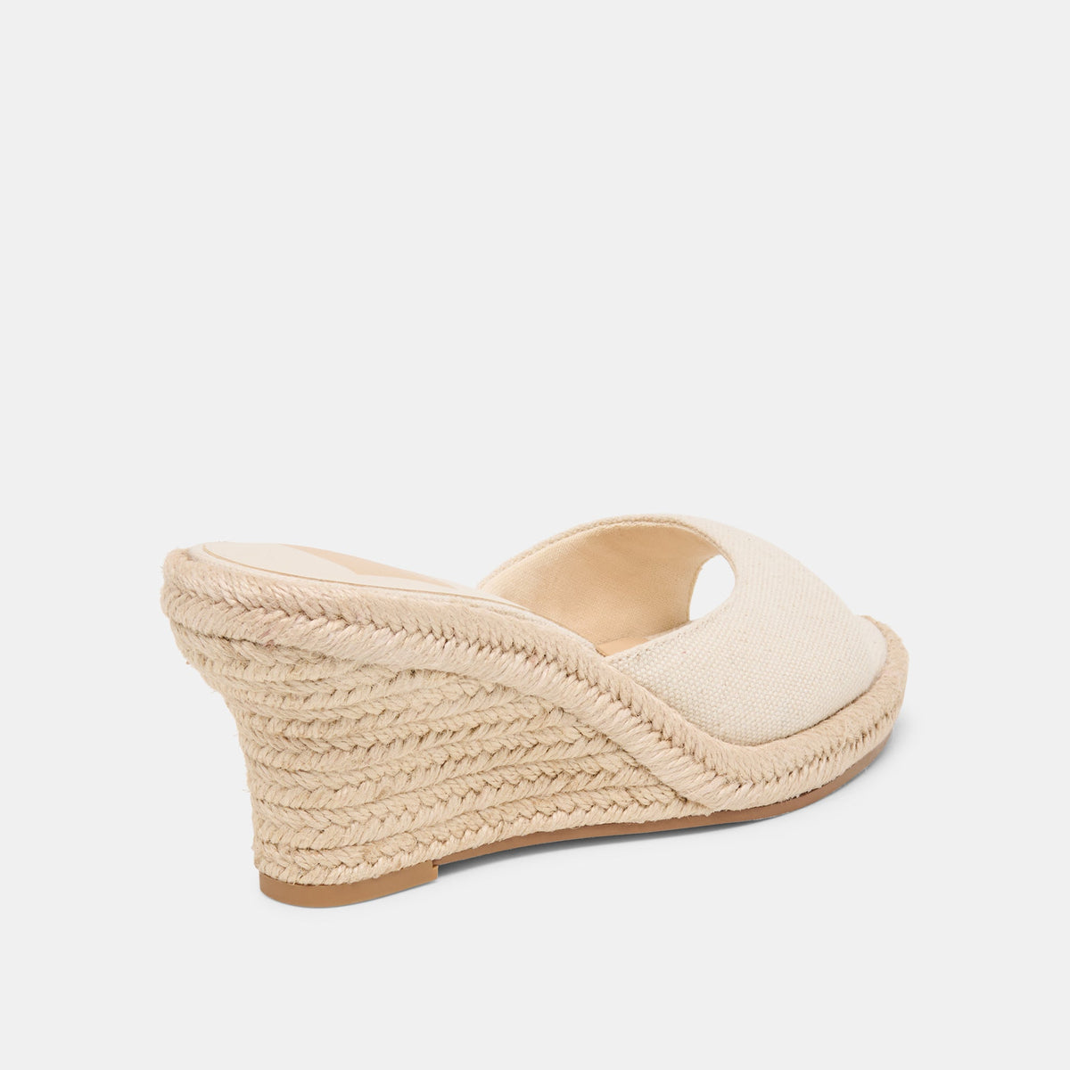 Vaya Ecru Linen Wedges | Dolce Vita Quality