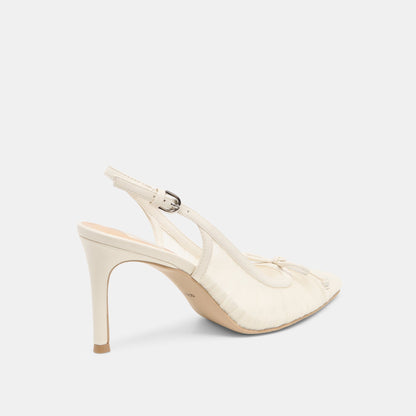 Yela White Tulle Heels | Dolce Vita Best Price