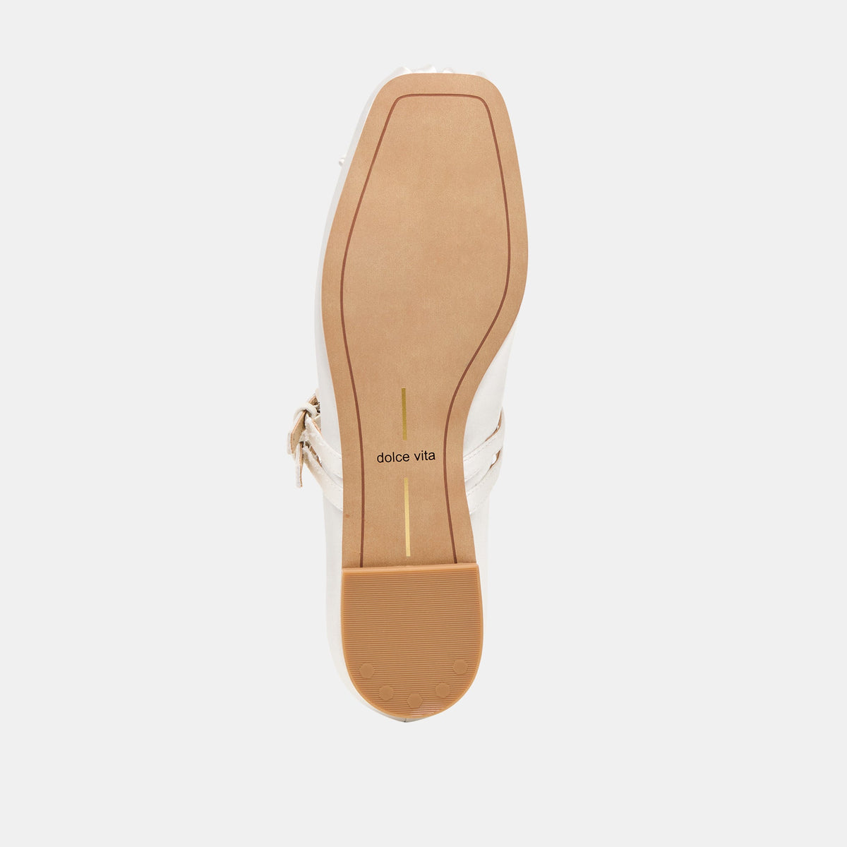 Gibsen True White Satin Ballet Flats | Dolce Vita Quality