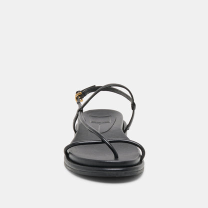 Dom Black Leather Sandals | Dolce Vita Customer Favorite
