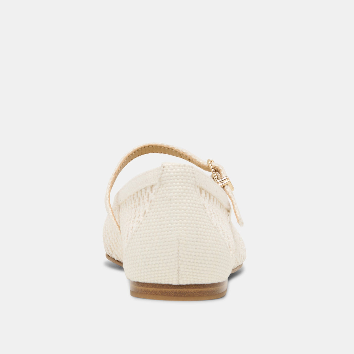 Reyes White Woven Raffia Ballet Flats | Dolce Vita Exclusive