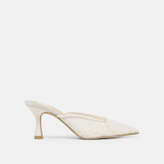 Cleo High True White Lace Heels | Dolce Vita Top Pick