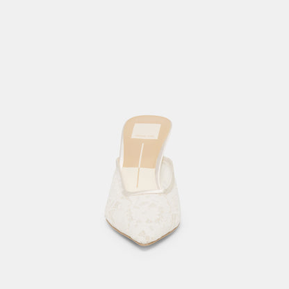 Cleo High True White Lace Heels | Dolce Vita Top Pick