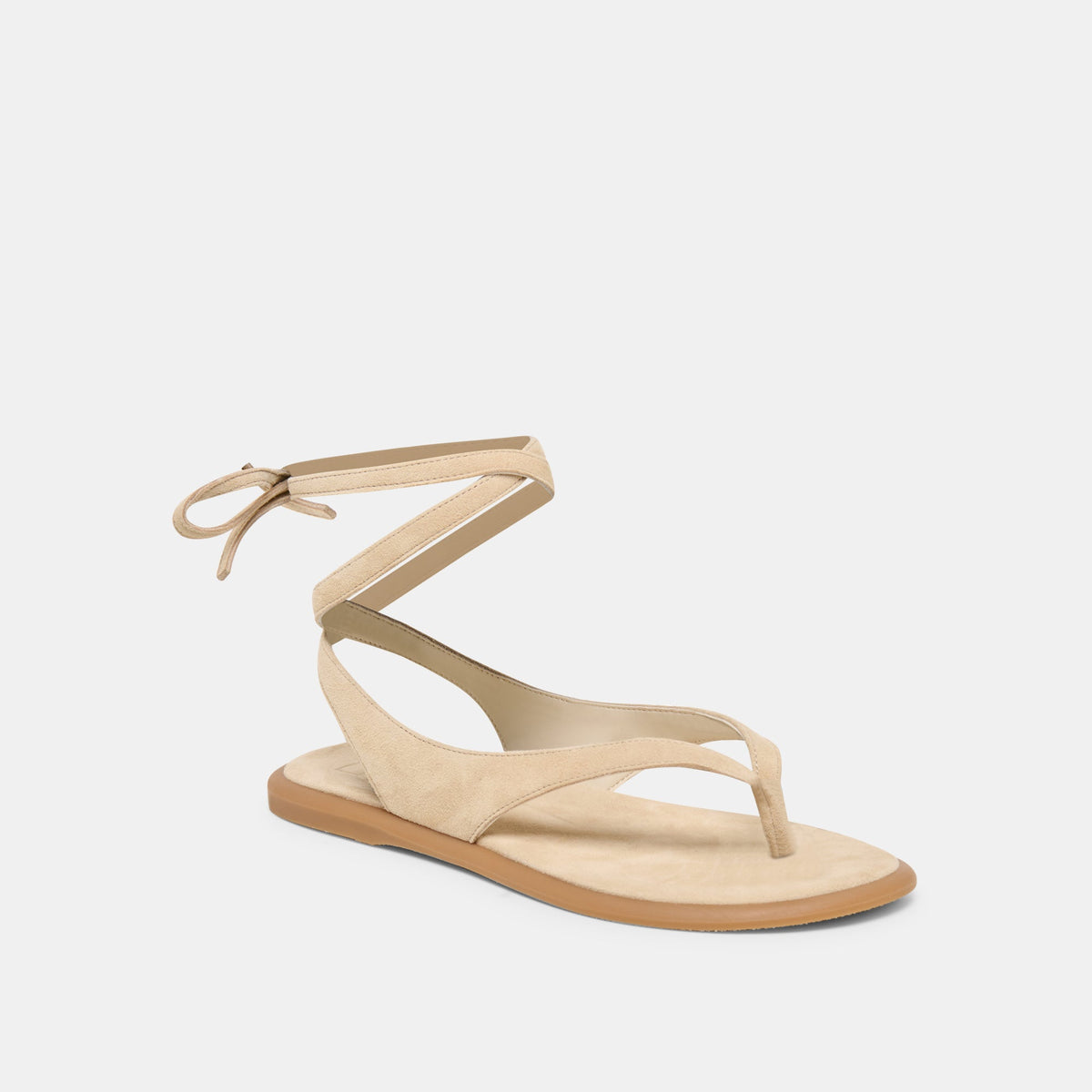 Jayden Almond Suede Sandals | Dolce Vita Signature