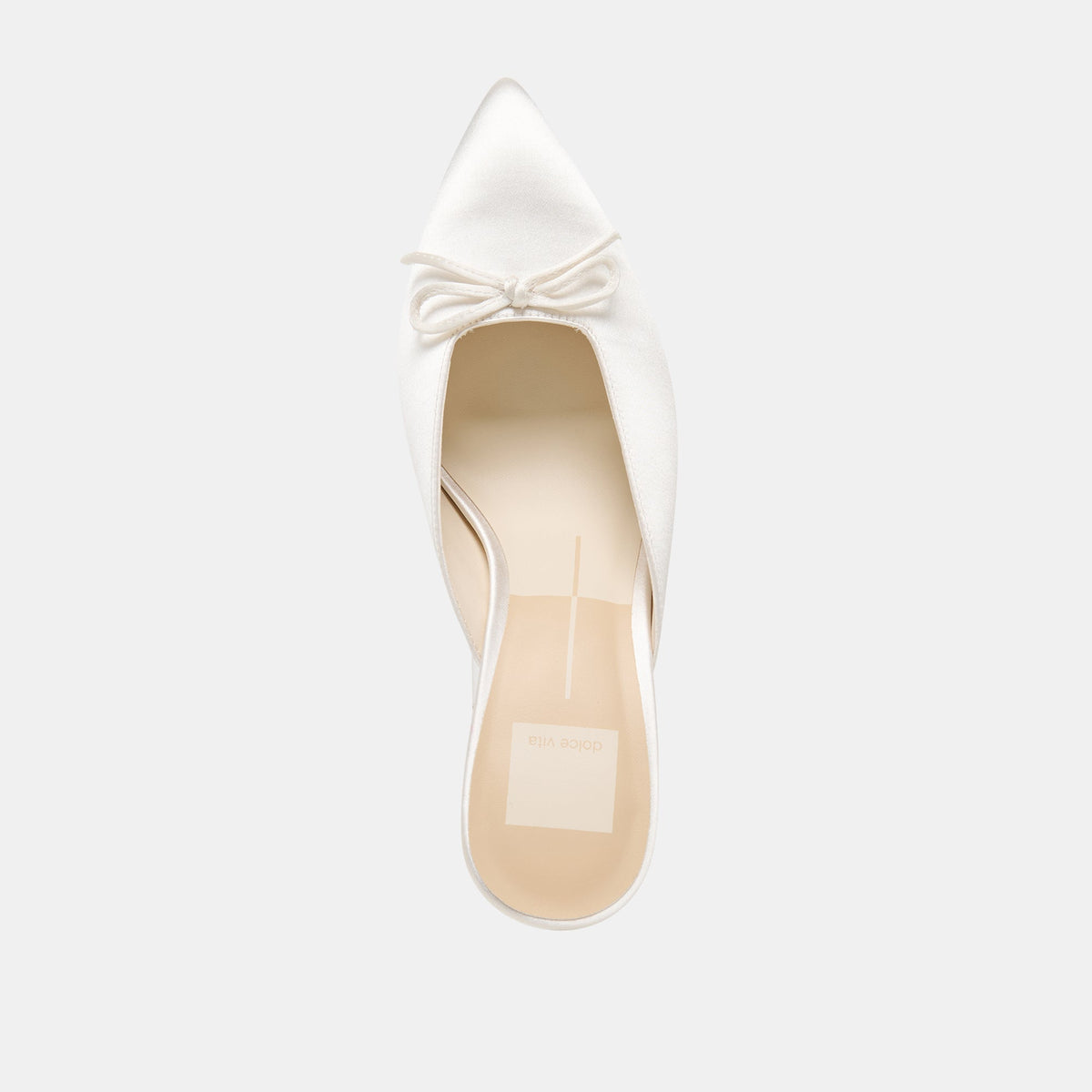 Cleo High Off White Satin Heels | Dolce Vita Customer Favorite