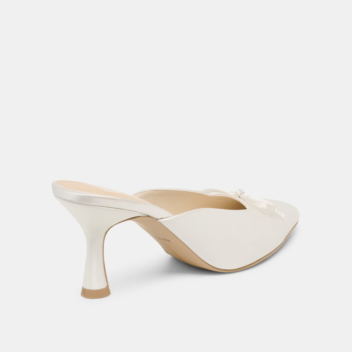 Cleo High Off White Satin Heels | Dolce Vita Customer Favorite