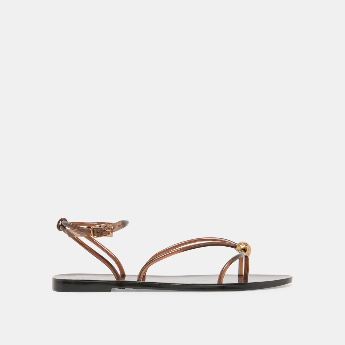 Kenley Vinyl Chocolate Jelly Sandals | Dolce Vita Smart Buy