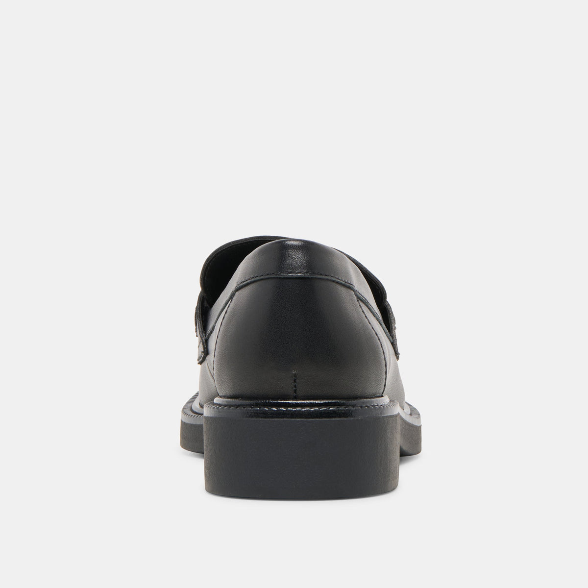 Tiggy Black Leather Loafers | Dolce Vita Essential