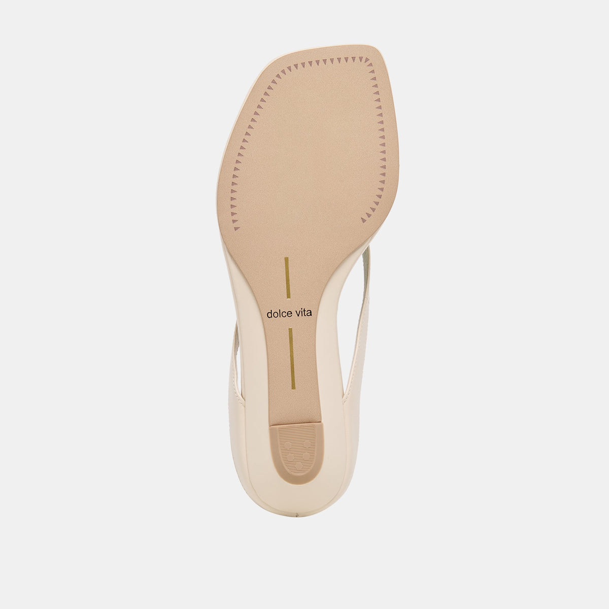 GIZEL Bone Leather Thong Square-Toe Sandals | Dolce Vita Classic