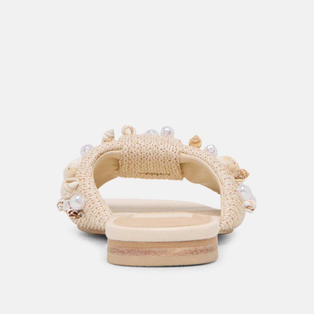 Lizza Oatmeal Beaded Raffia Sandals | Dolce Vita Best Price