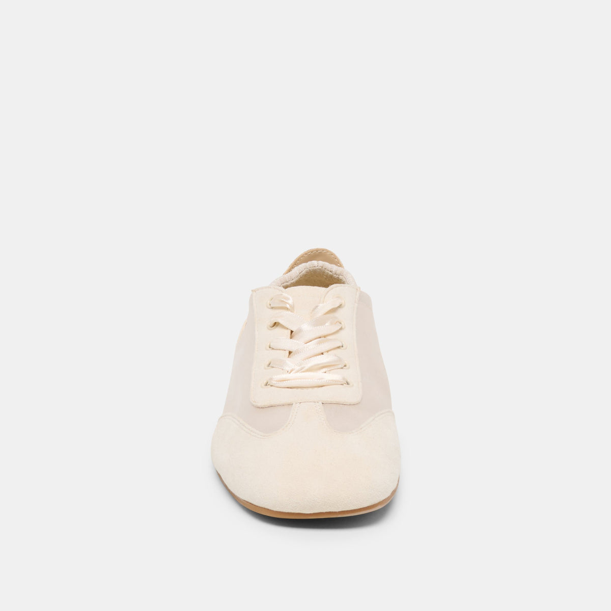 Itzy Vanilla Satin Sneakers | Dolce Vita New