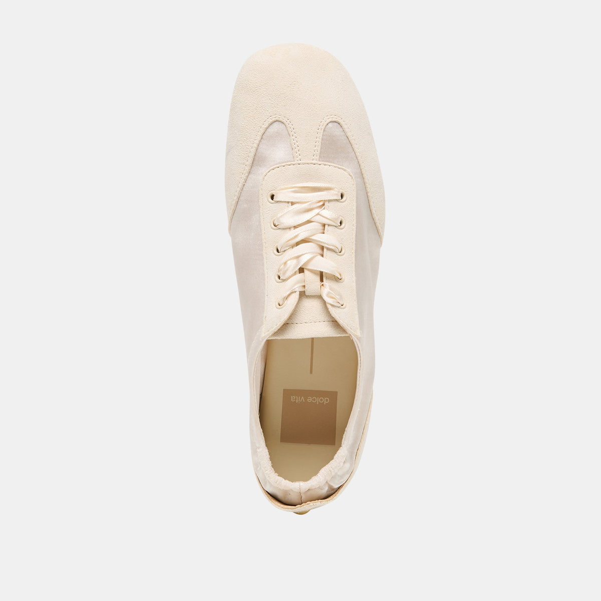 Itzy Vanilla Satin Sneakers | Dolce Vita New