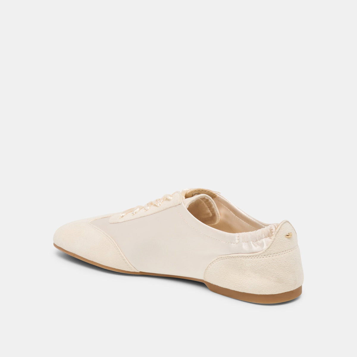 Itzy Vanilla Satin Sneakers | Dolce Vita New