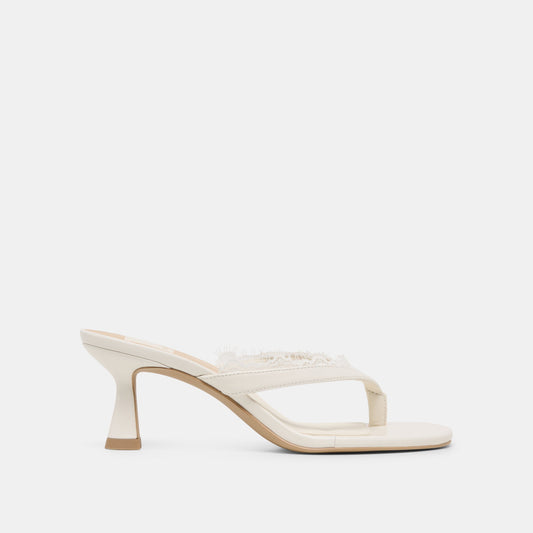 Daksie Lace True White Leather Heels | Dolce Vita Hot Sale