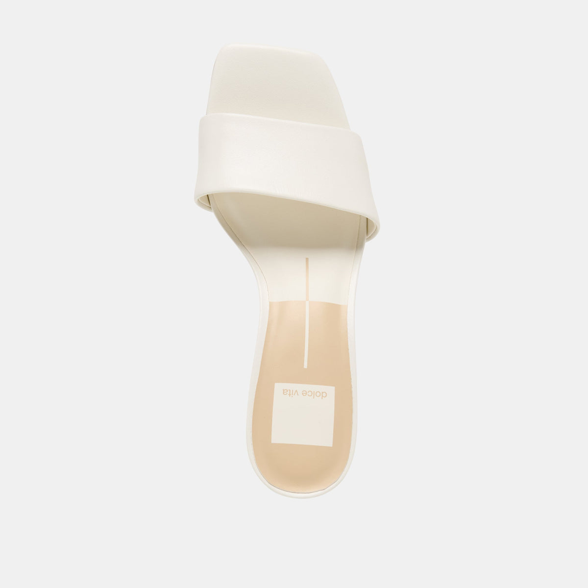 Rexa True White Leather Heels | Dolce Vita Signature
