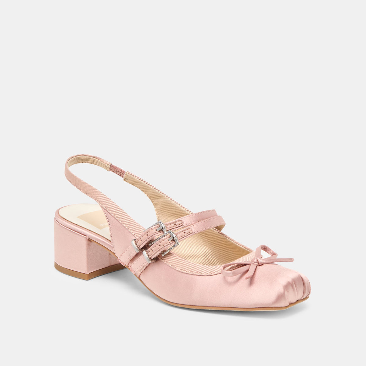 Loris Blush Satin Heels | Dolce Vita Smart Buy