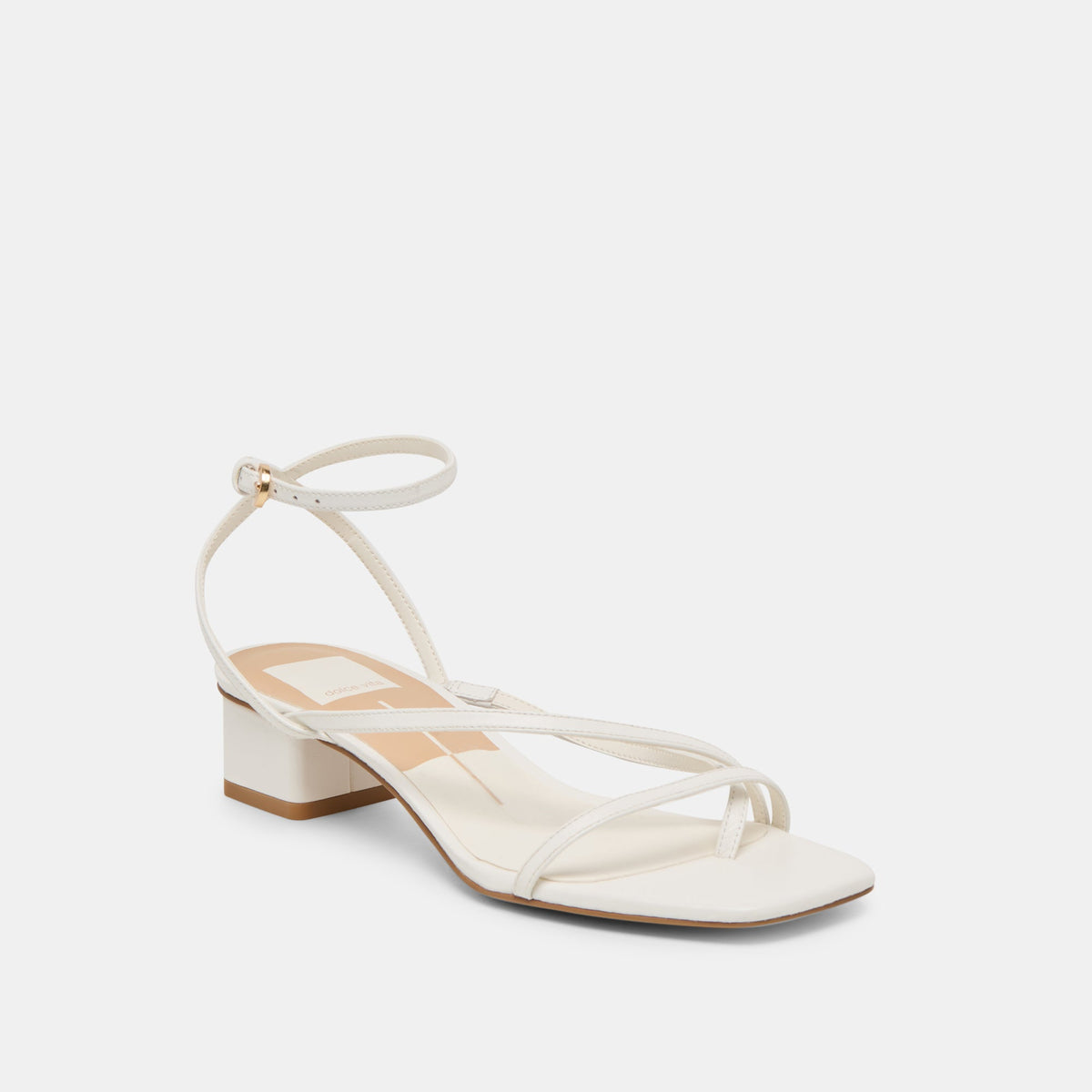 Karlos True White Leather Sandals | Dolce Vita Great Value