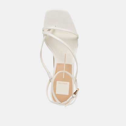 Karlos True White Leather Sandals | Dolce Vita Great Value