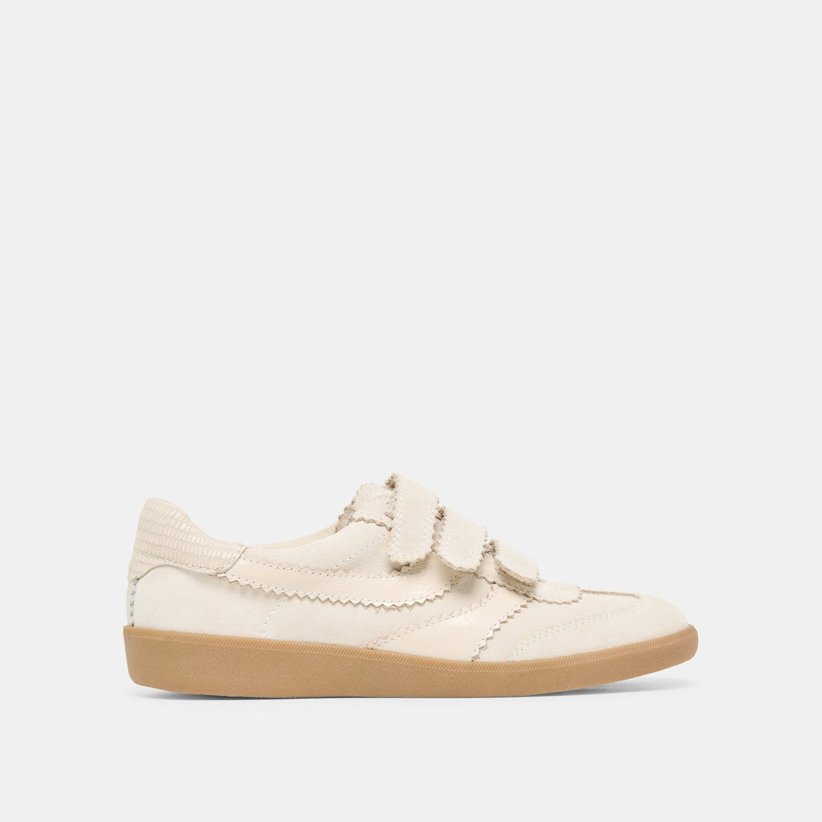 Merit Velcro Ivory Leather Sneakers | Dolce Vita Best Price