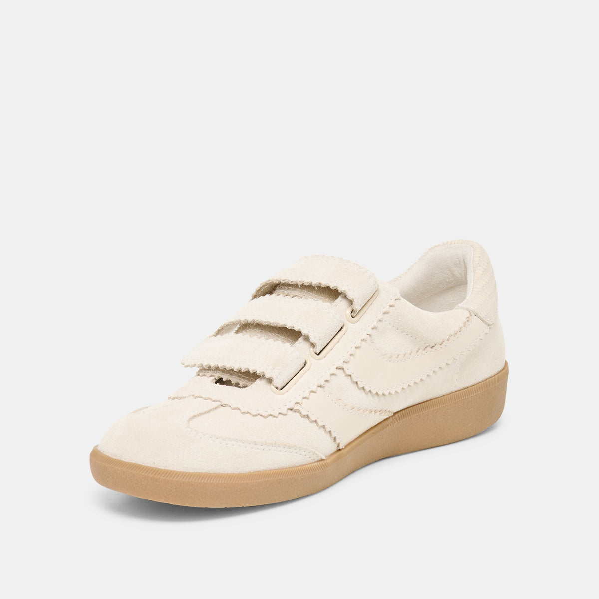 Merit Velcro Ivory Leather Sneakers | Dolce Vita Best Price