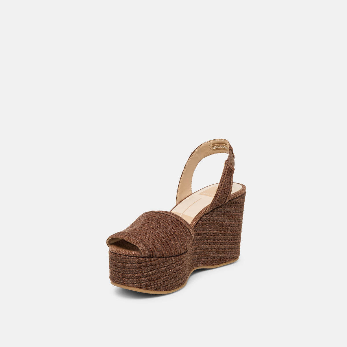 Akera Cocoa Raffia Wedges | Dolce Vita Popular