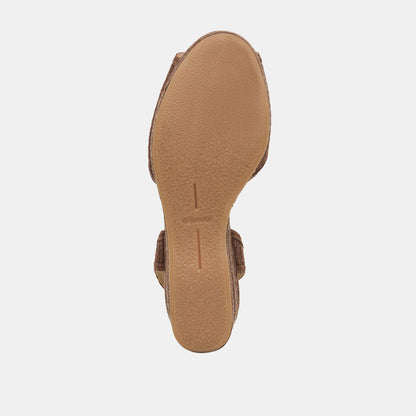 Akera Cocoa Raffia Wedges | Dolce Vita Popular