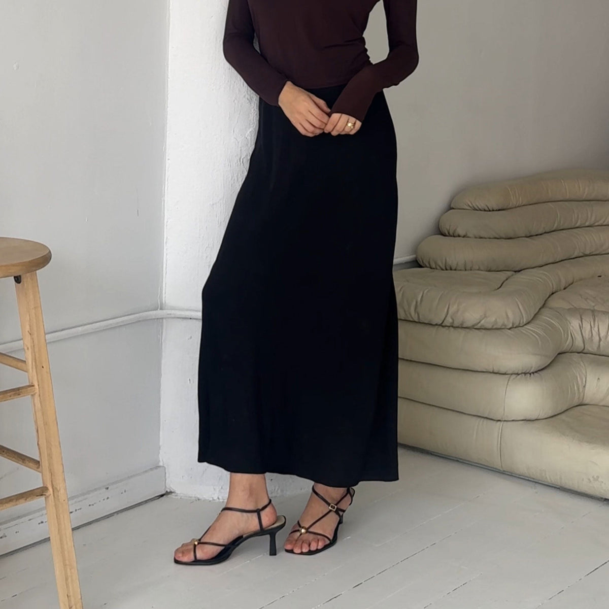 Mylee Black Leather Heels | Dolce Vita Trusted
