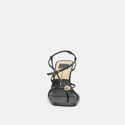 Mylee Black Leather Heels | Dolce Vita Trusted