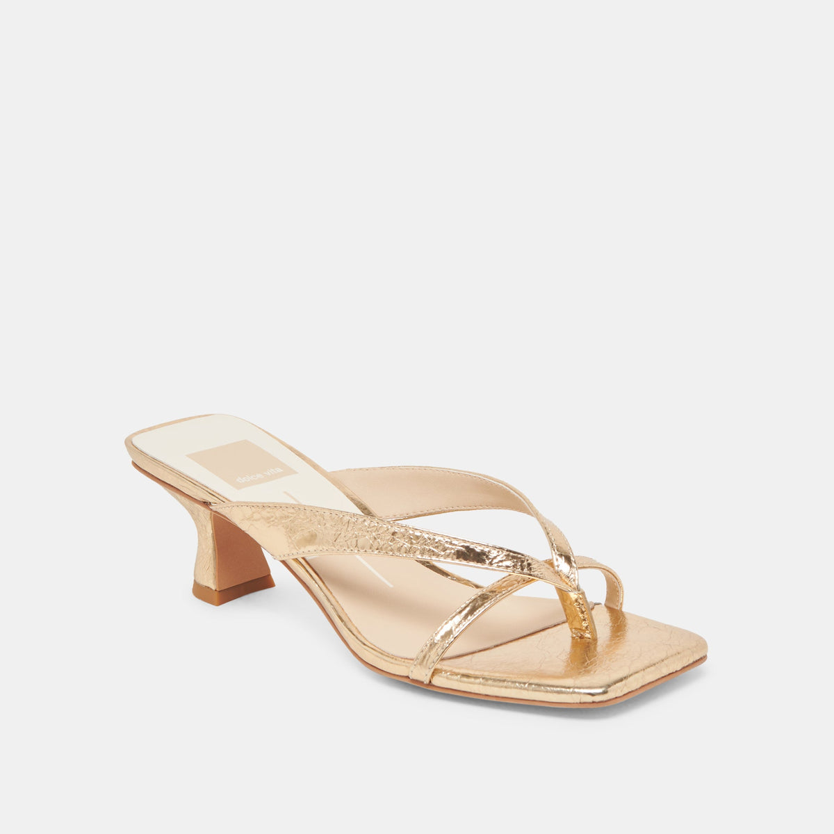 BREVEL HEELS GOLD DISTRESSED LEATHER
 – Dolce Vita | Dolce Vita Recommended
