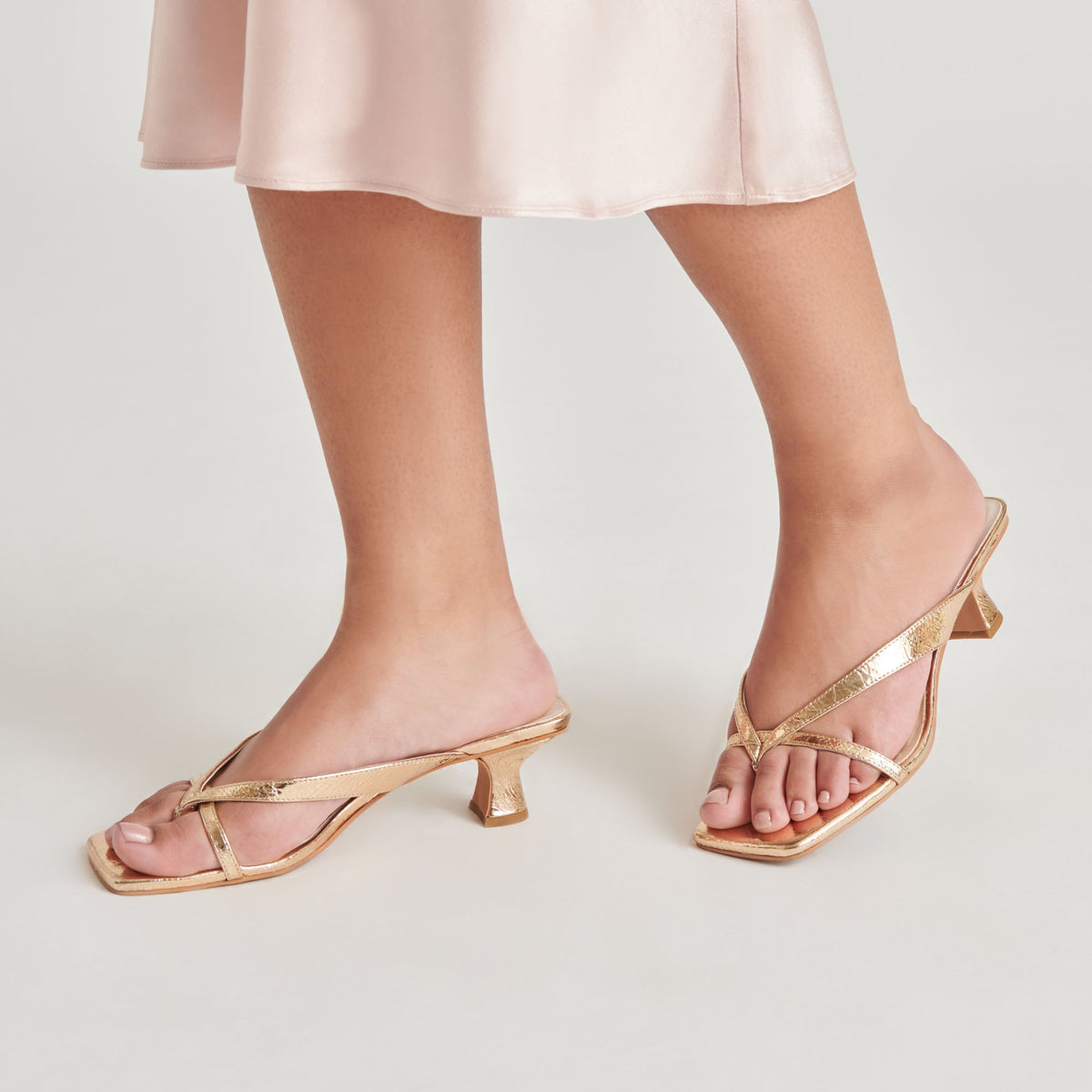 BREVEL HEELS GOLD DISTRESSED LEATHER
 – Dolce Vita | Dolce Vita Recommended