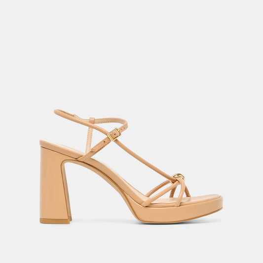 Odete Lt Tan Leather Heels | Dolce Vita Special Offer