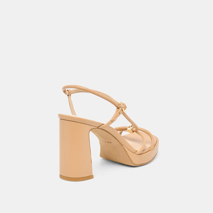 Odete Lt Tan Leather Heels | Dolce Vita Special Offer