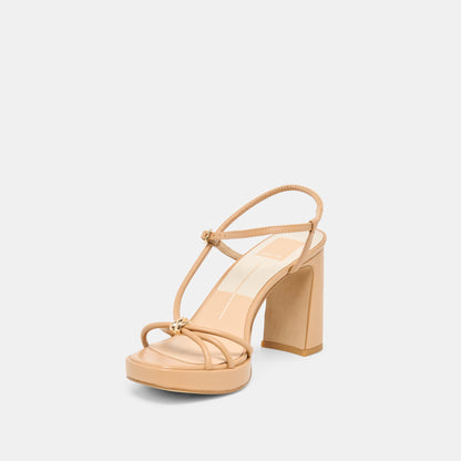 Odete Lt Tan Leather Heels | Dolce Vita Special Offer