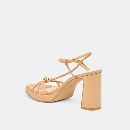 Odete Lt Tan Leather Heels | Dolce Vita Special Offer